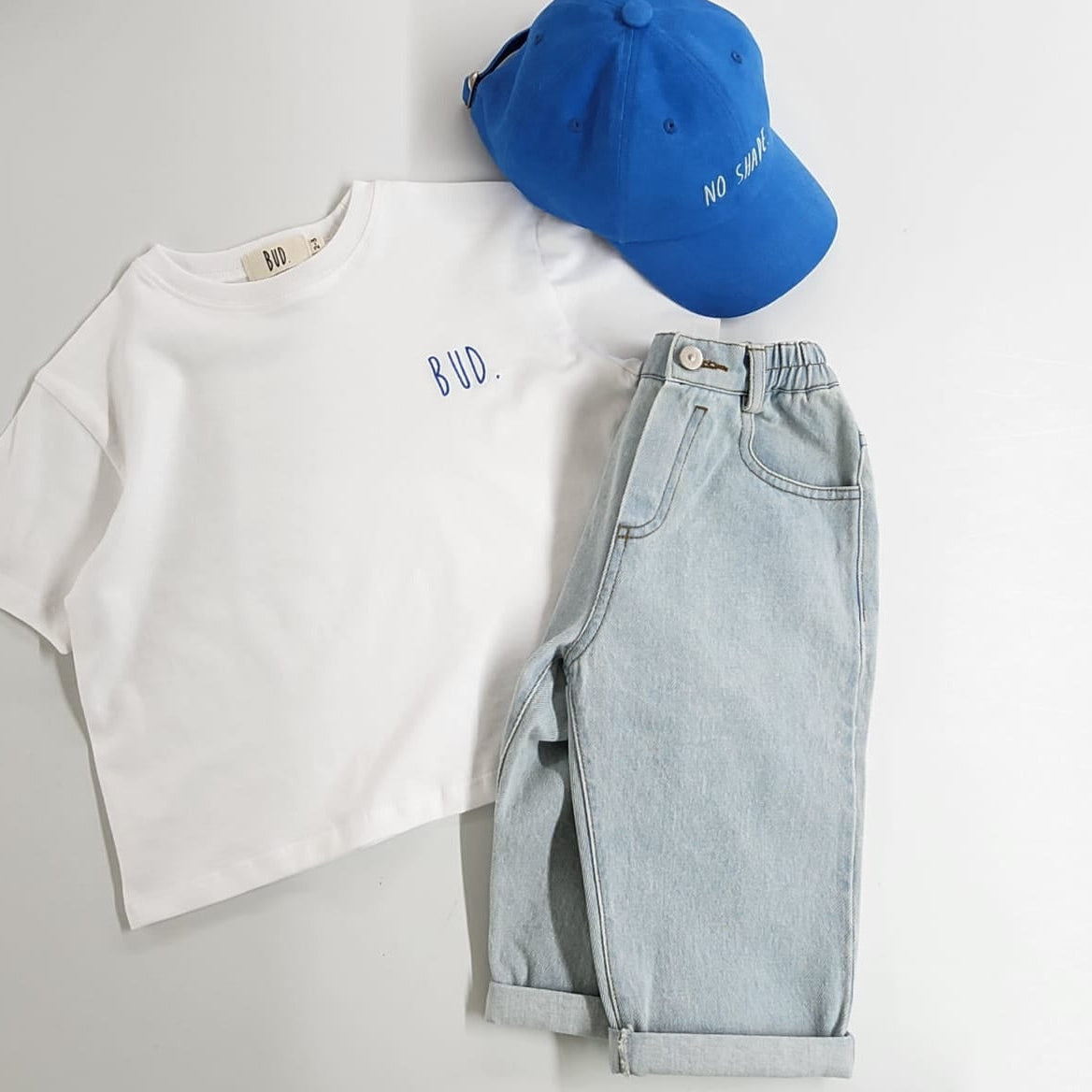 New Boxy White Tee