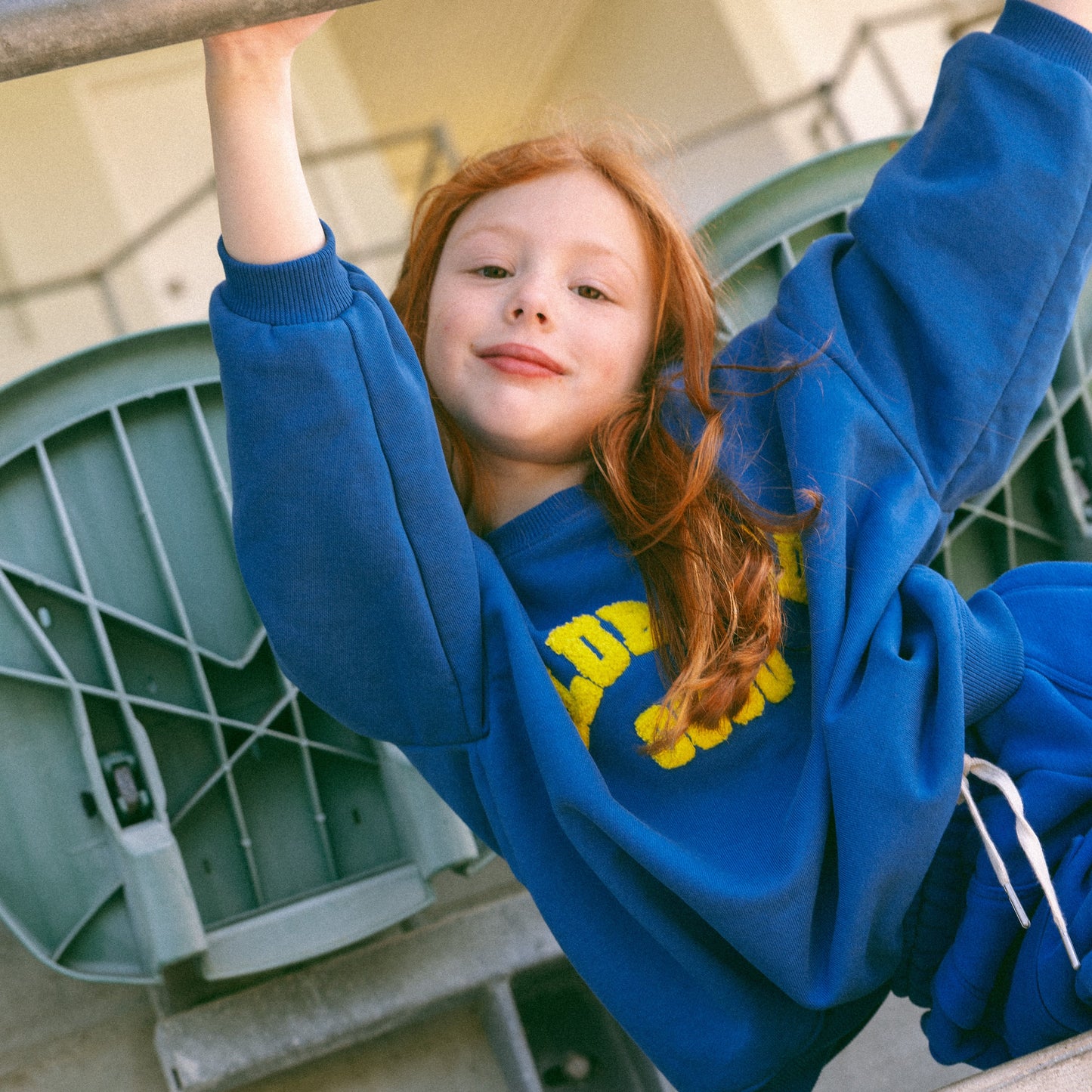 Club Bud Cotton Loopback Crewneck