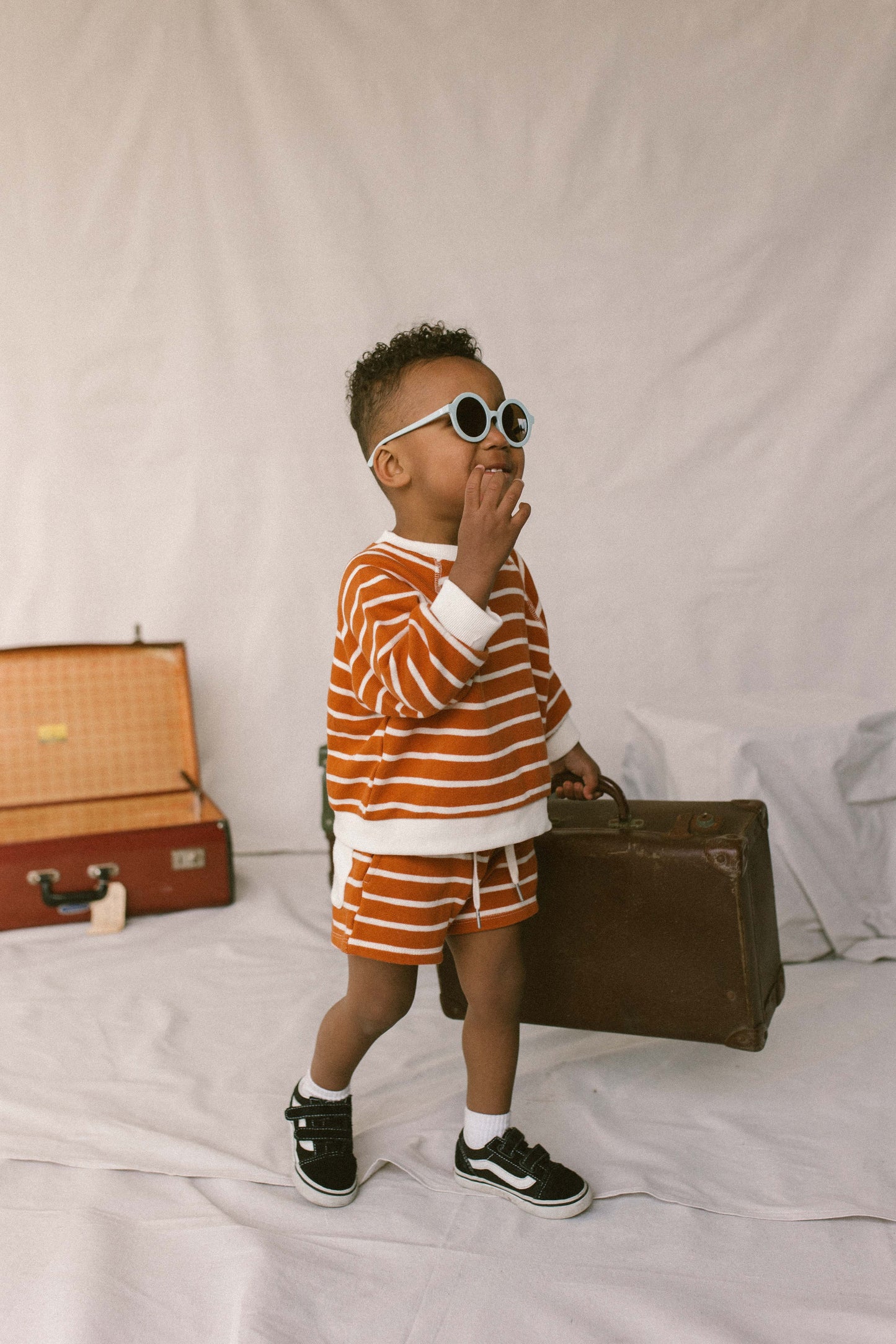 Orange Stripe Jumper