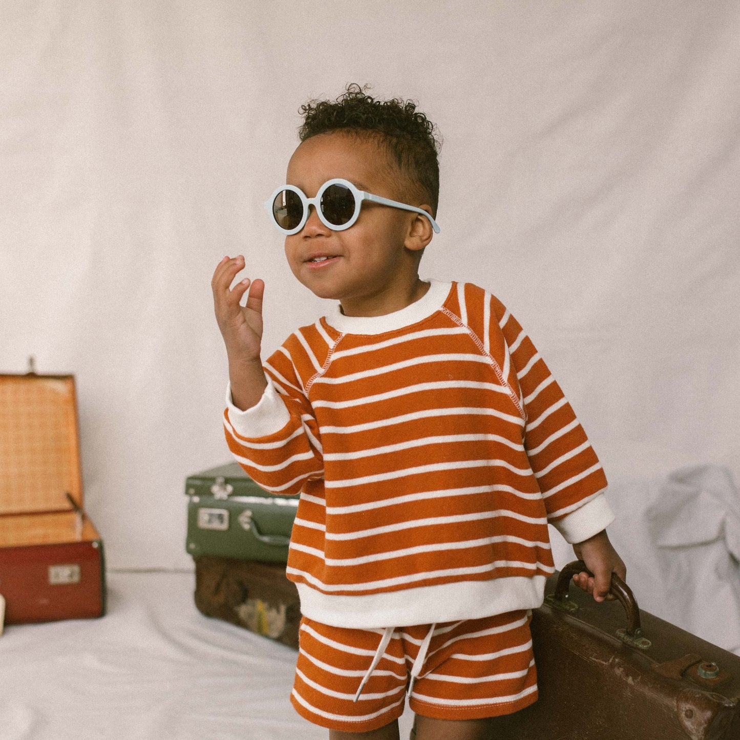 Orange Stripe Jumper
