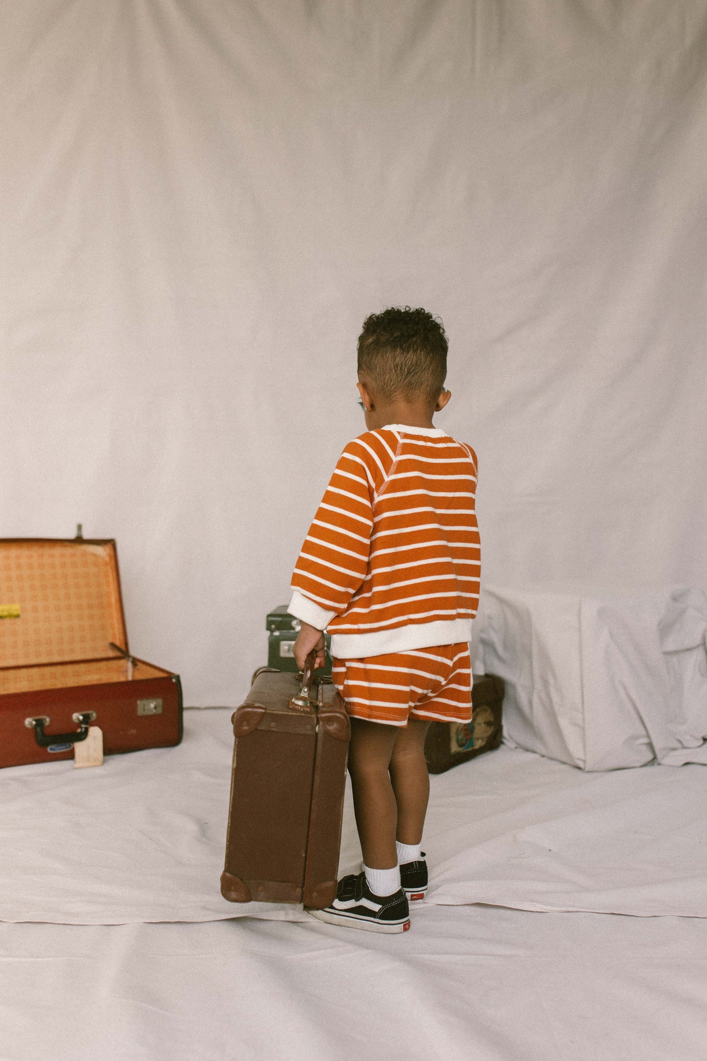 Orange Stripe Jumper
