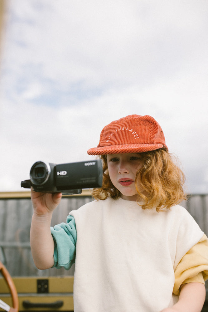 Wine Bud. Corduroy Cap