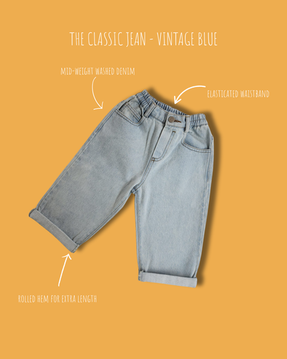 The Classic Jean - Vintage Blue