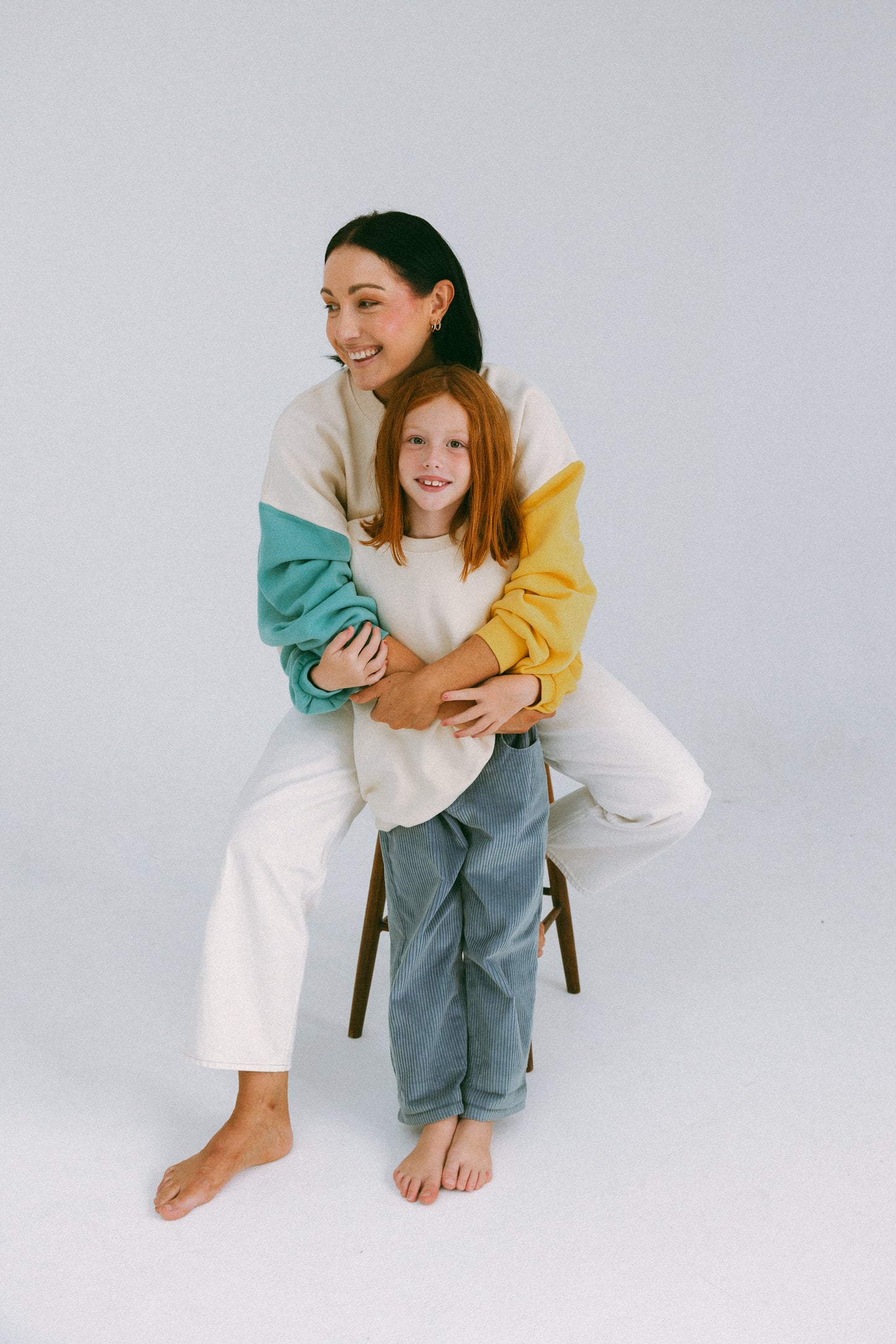 Forest Splice Fleece Cotton Jumper