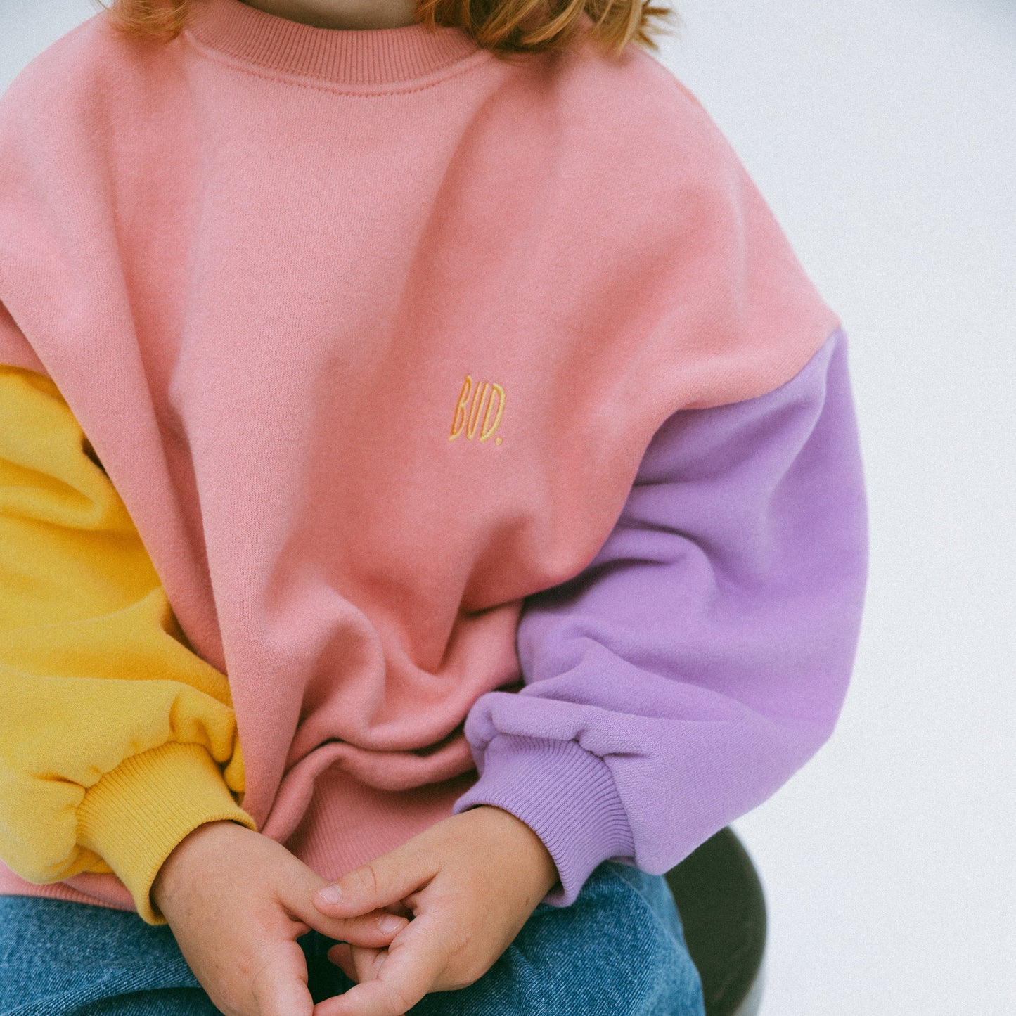 Gelato Splice Fleece Cotton Jumper