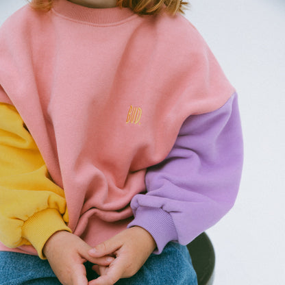 Gelato Splice Fleece Cotton Jumper