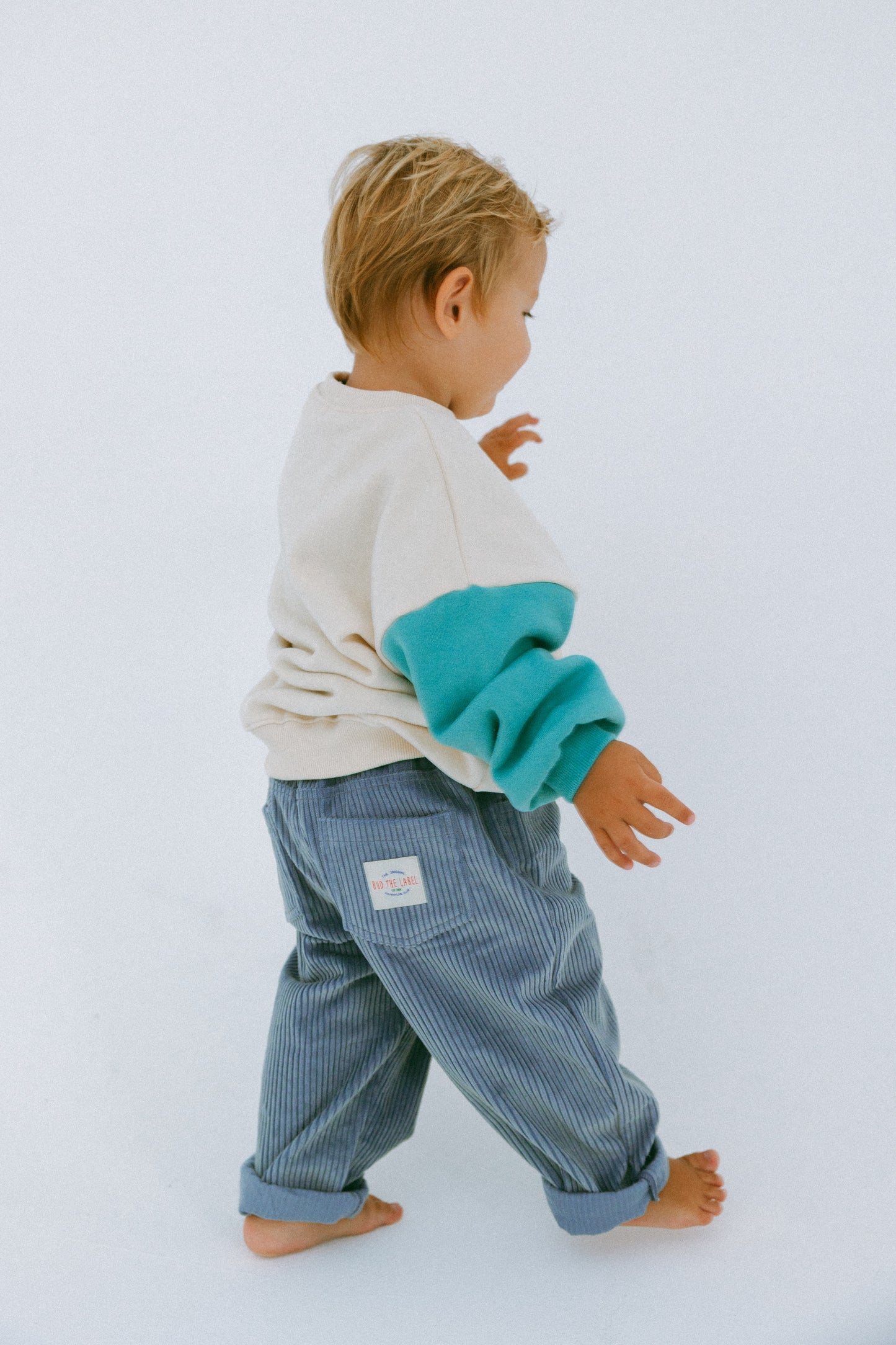 Sky Blue Cord Pant