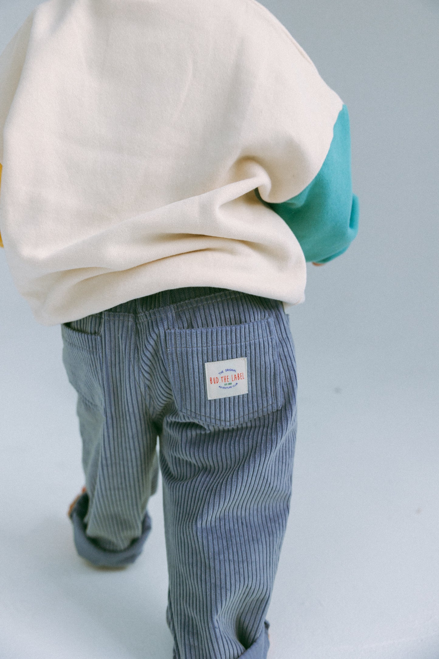 Sky Blue Cord Pant