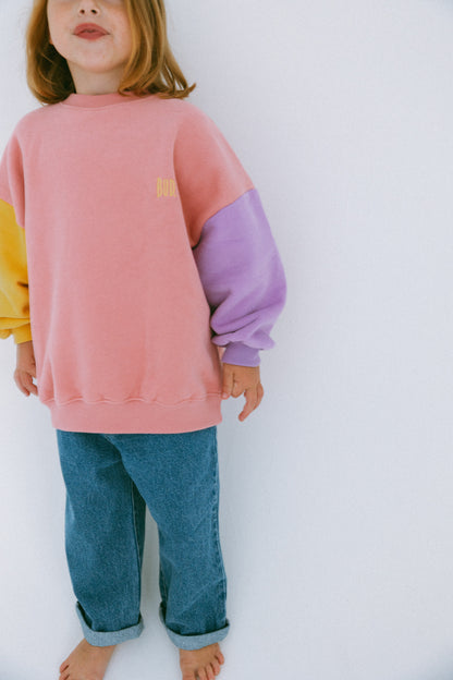 Gelato Splice Fleece Cotton Jumper