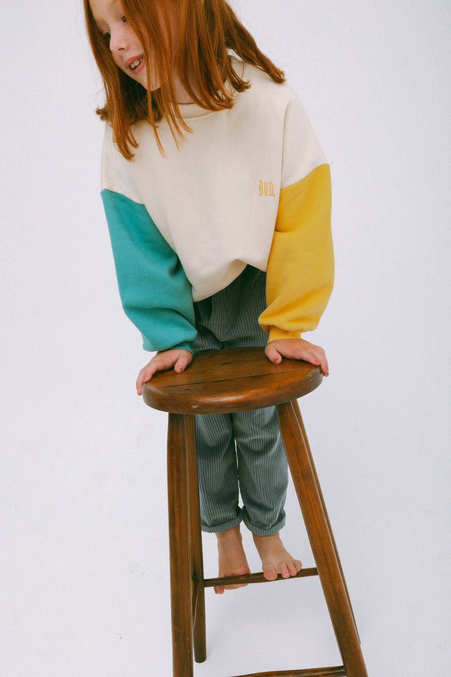 Forest Splice Fleece Cotton Jumper