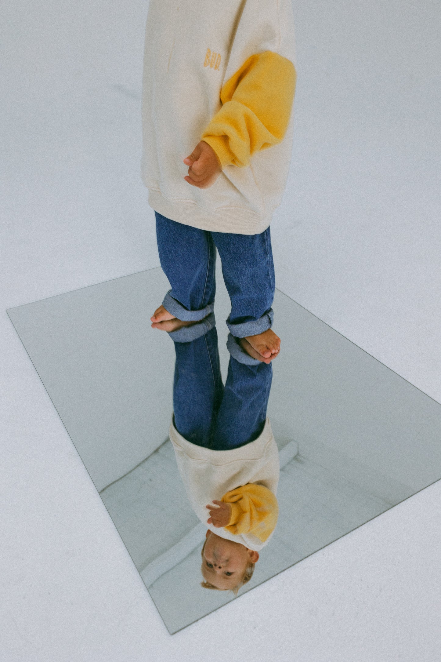Forest Splice Fleece Cotton Jumper