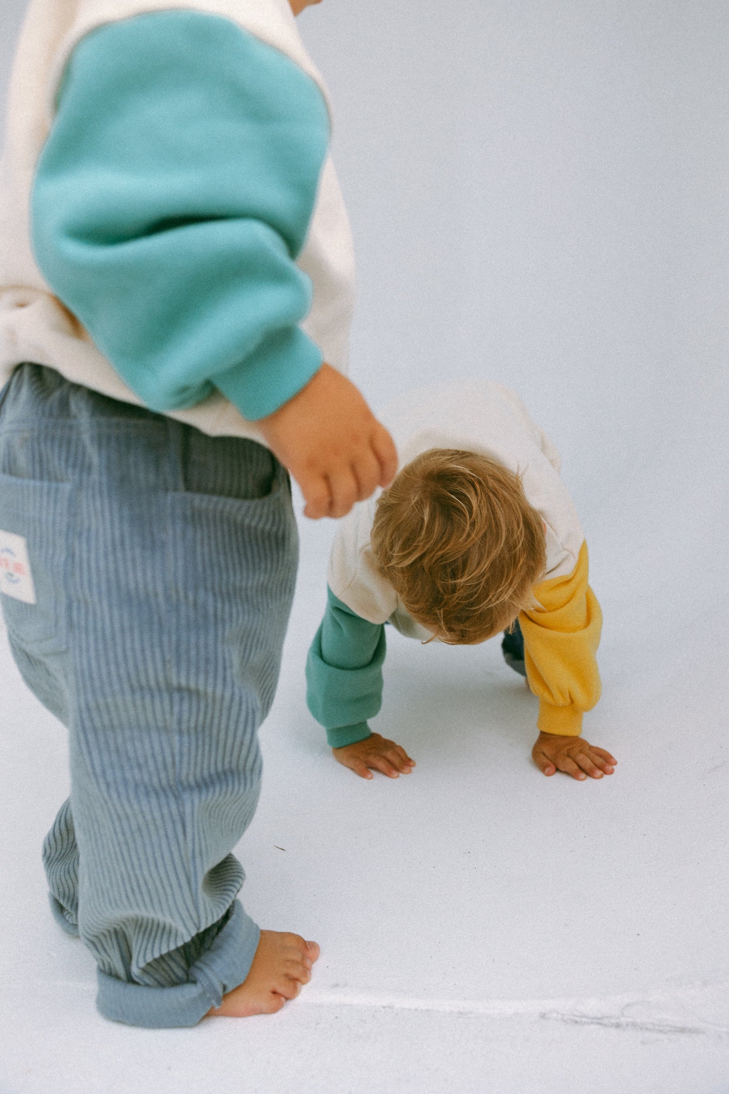 Forest Splice Fleece Cotton Jumper