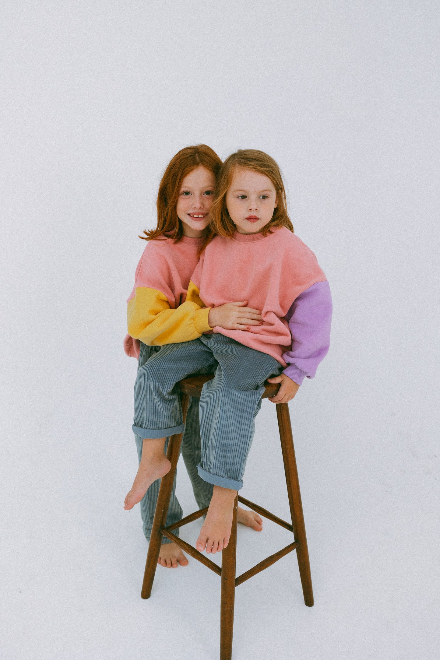 Gelato Splice Fleece Cotton Jumper