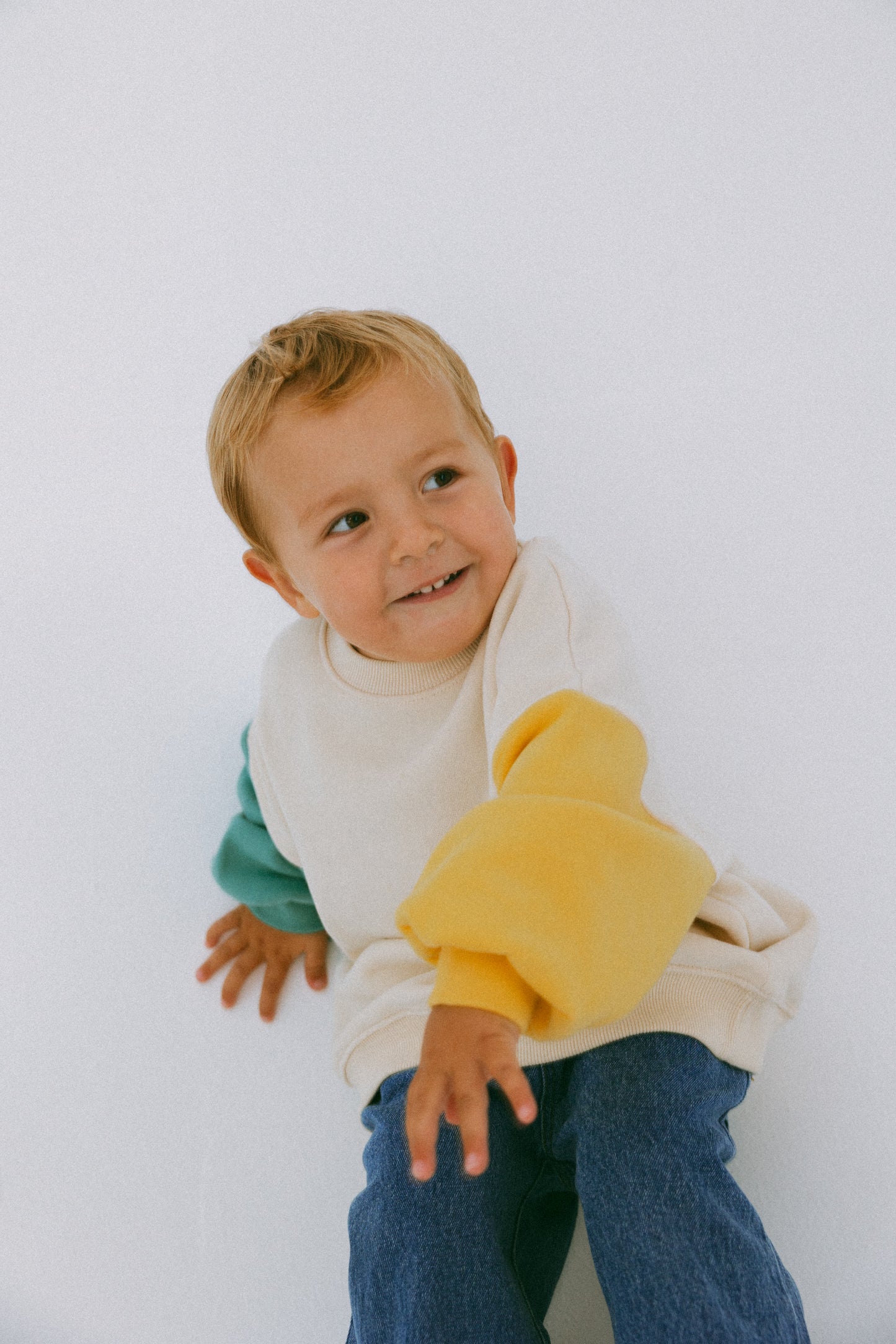 Forest Splice Fleece Cotton Jumper