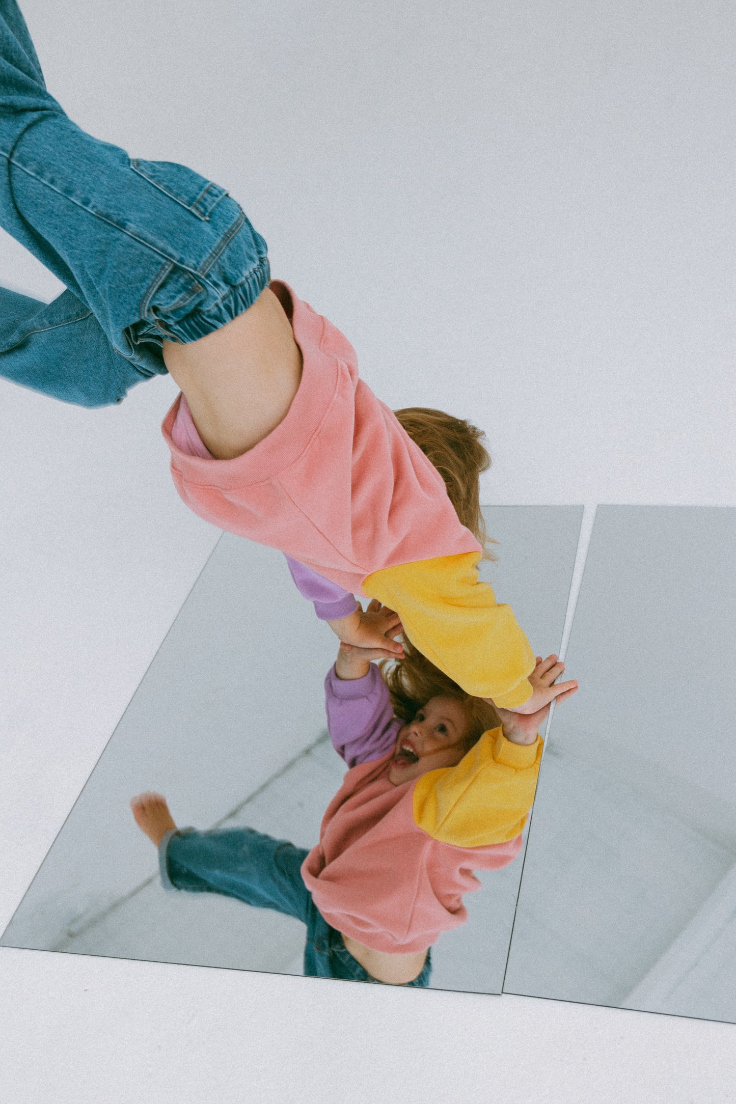 Gelato Splice Fleece Cotton Jumper