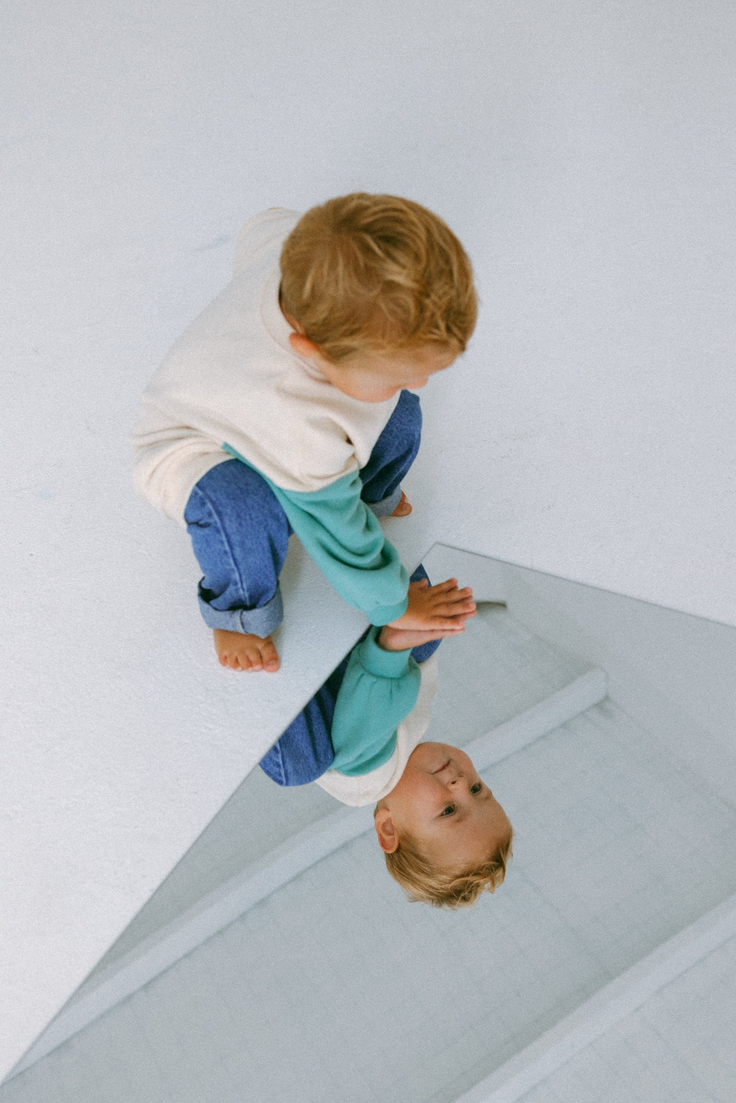 Forest Splice Fleece Cotton Jumper