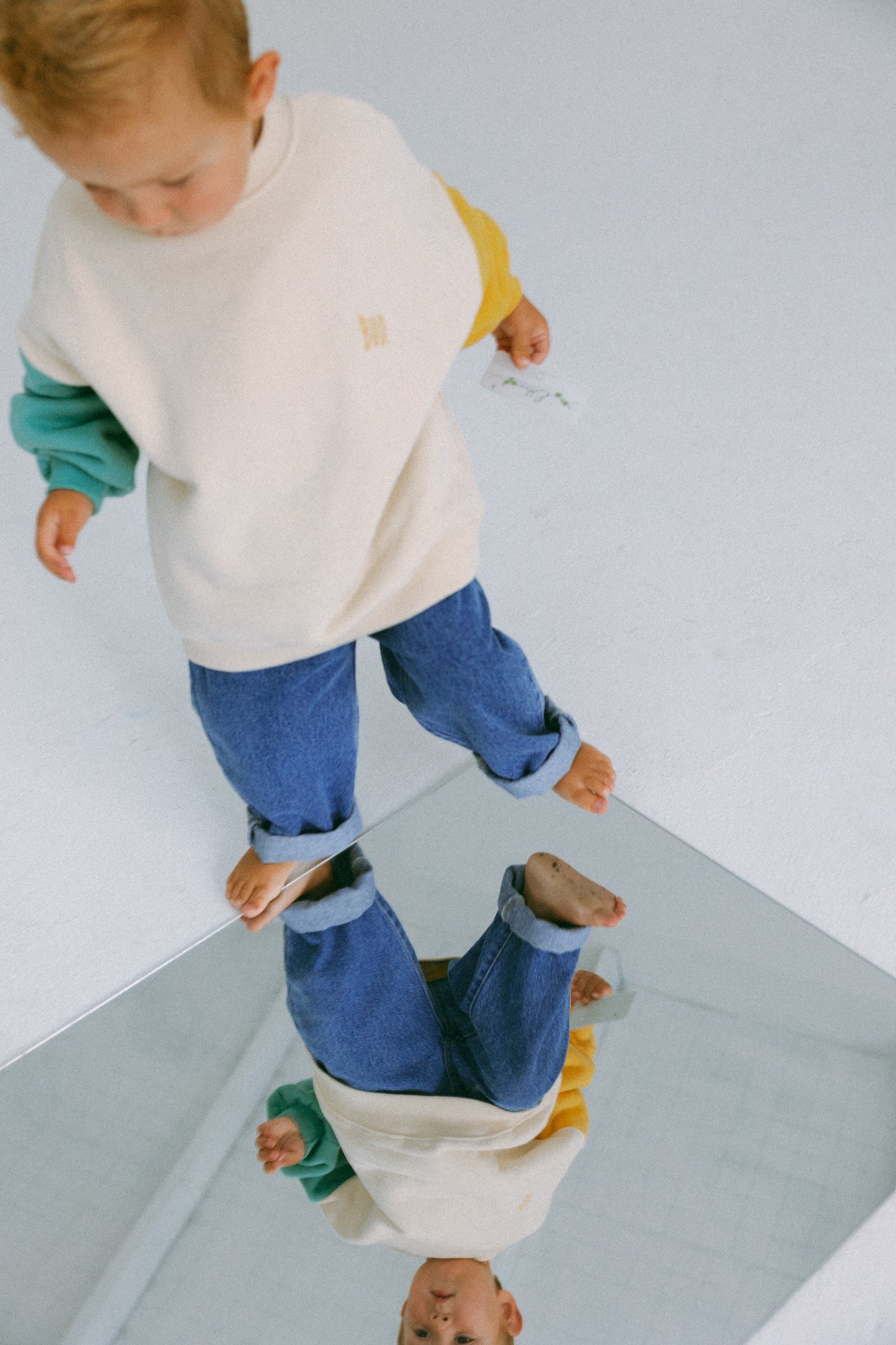 Forest Splice Fleece Cotton Jumper