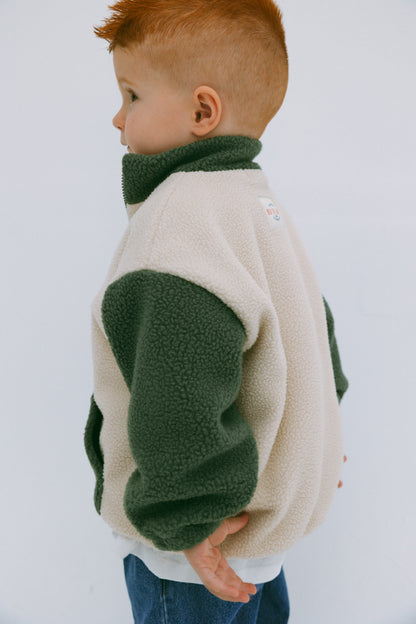 Forest Fluffy Fleece Jumper