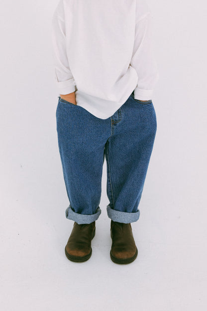 Indigo Blue Denim Jeans