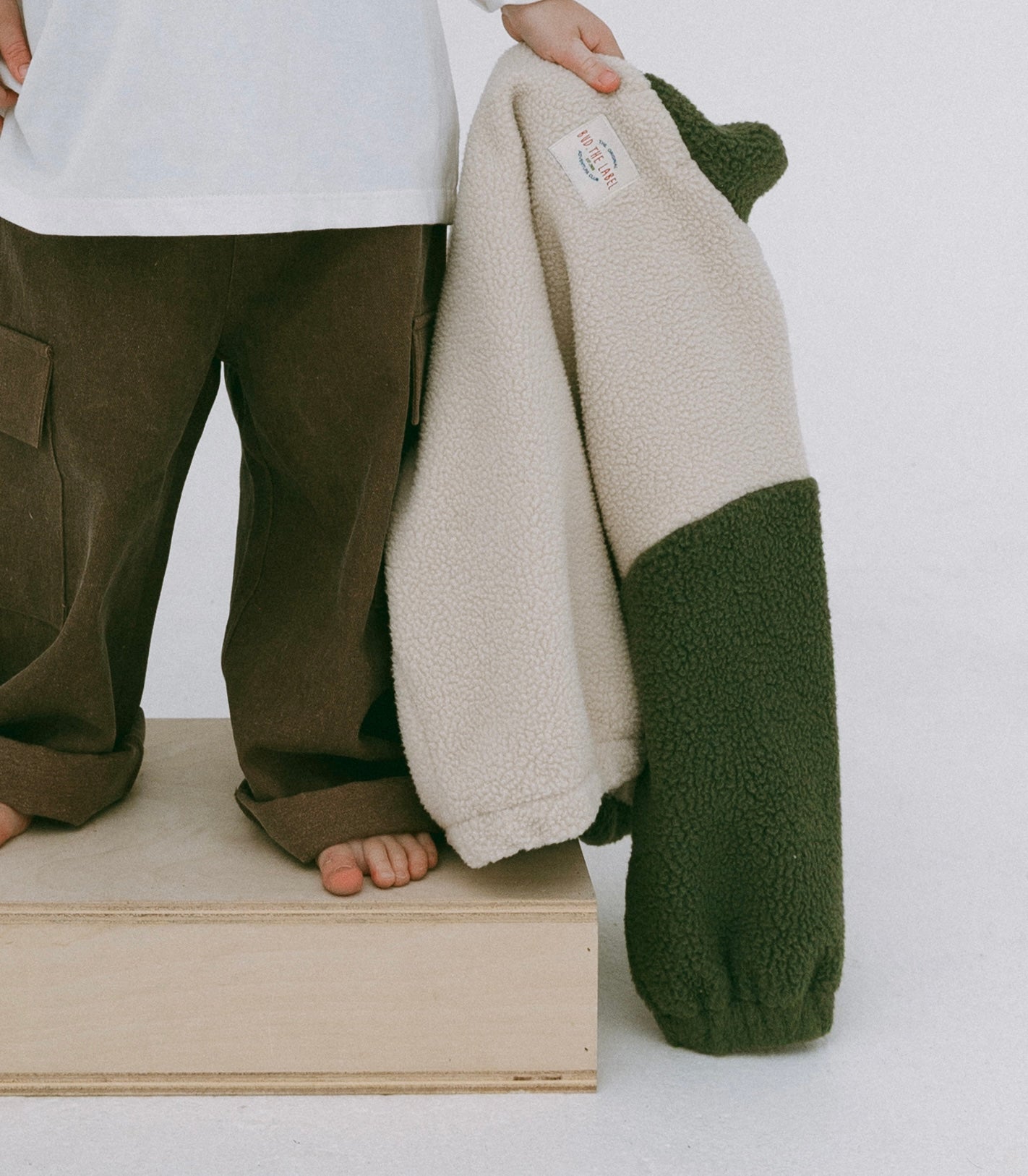 Forest Fluffy Fleece Jumper