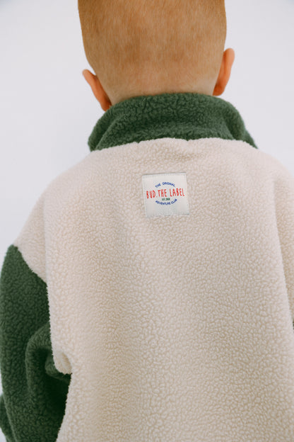 Forest Fluffy Fleece Jumper