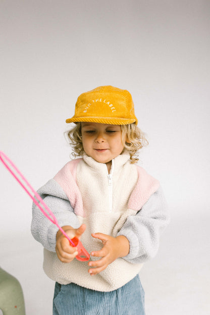 Mustard Bud. Corduroy Cap