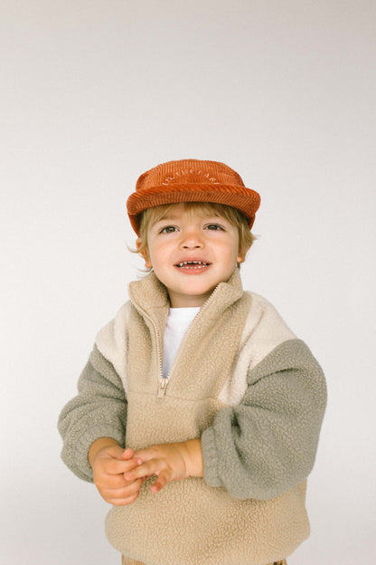 Wine Bud. Corduroy Cap