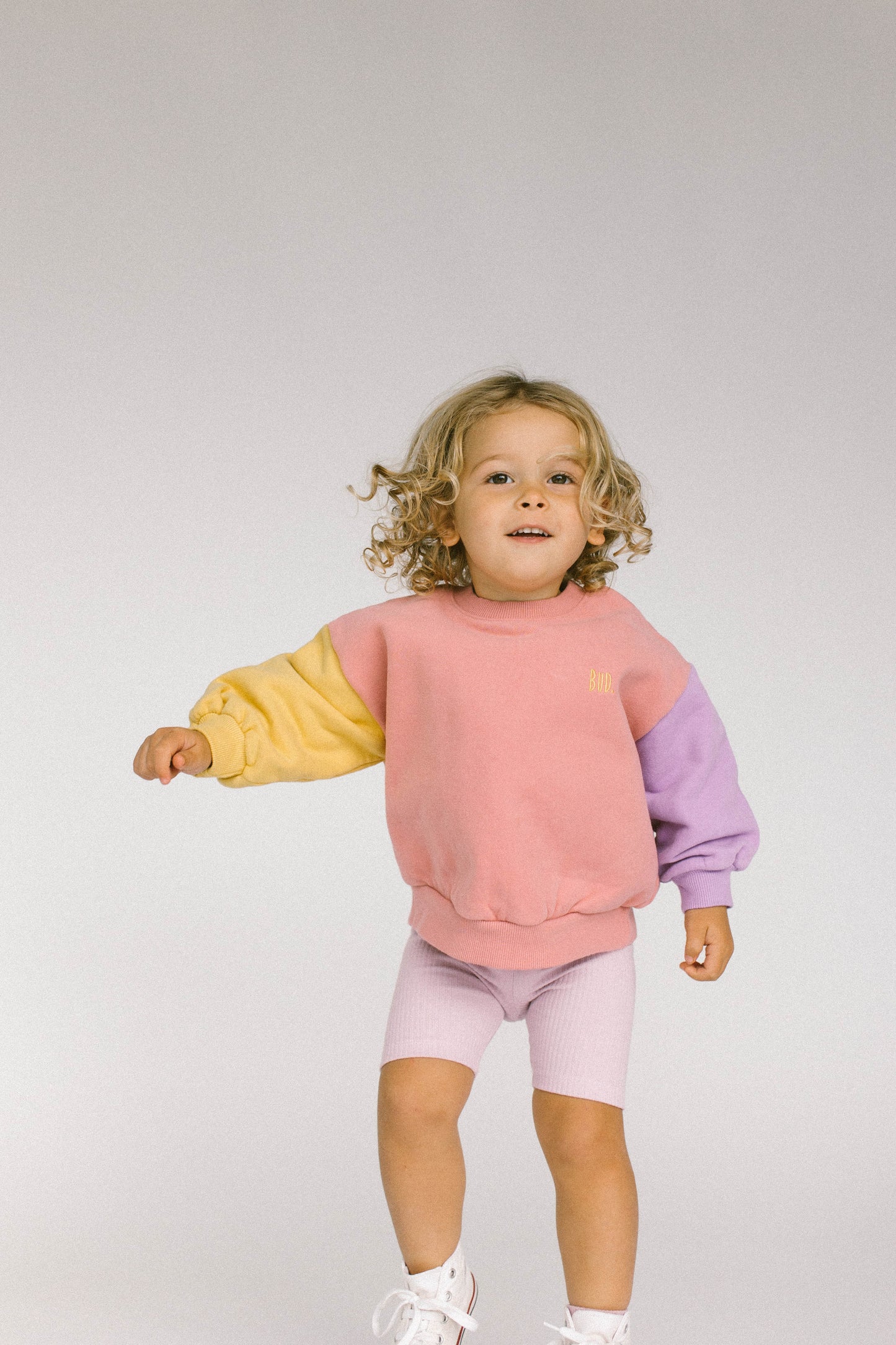 Gelato Splice Fleece Cotton Jumper