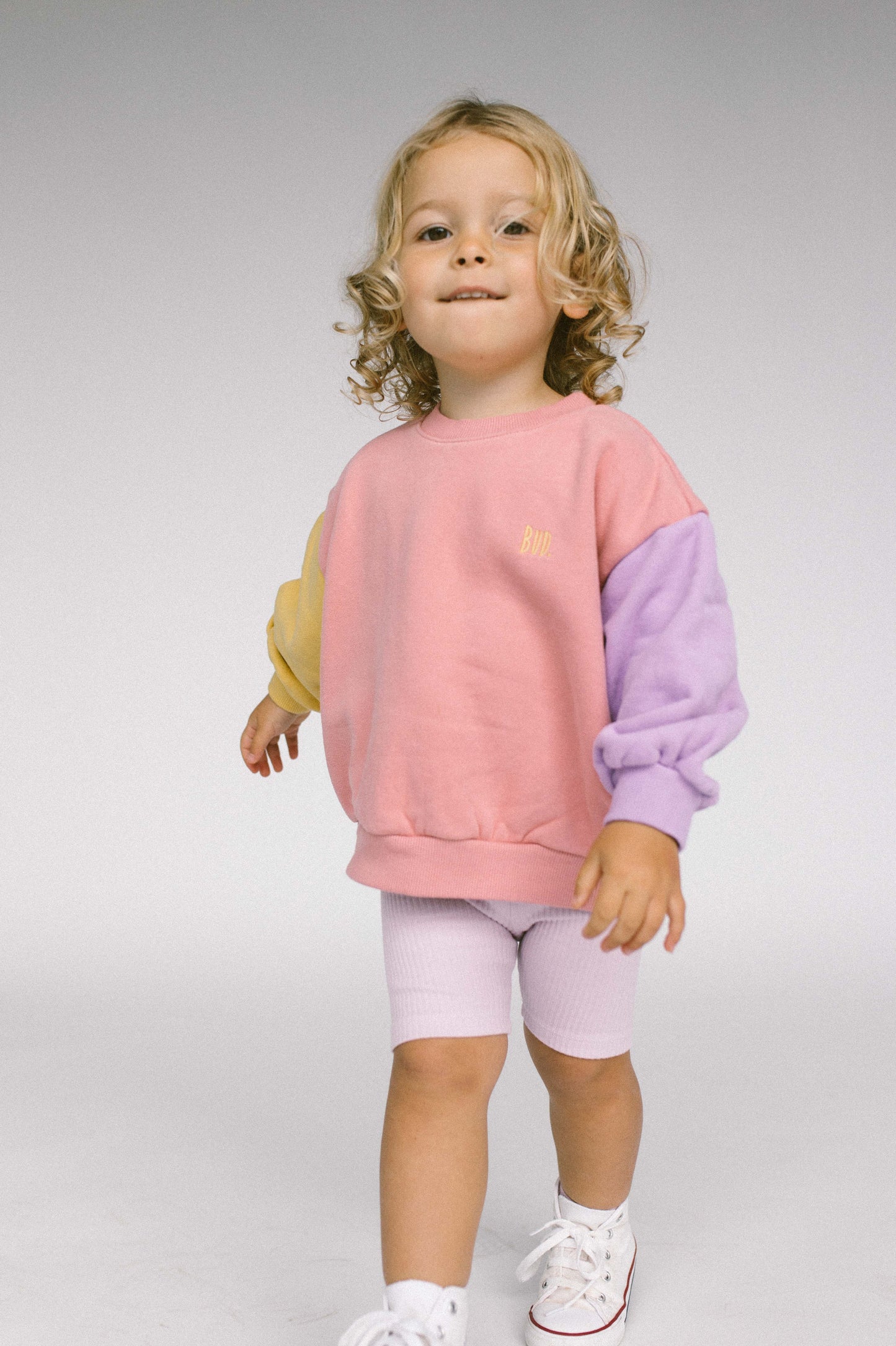Gelato Splice Fleece Cotton Jumper