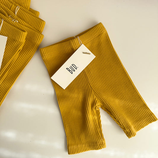 Mustard Bike Shorts
