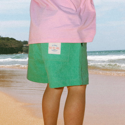 The Adventure Short - Vintage Green