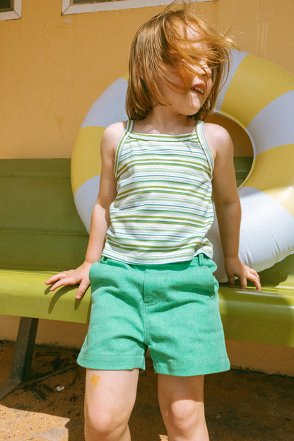 The Adventure Short - Vintage Green