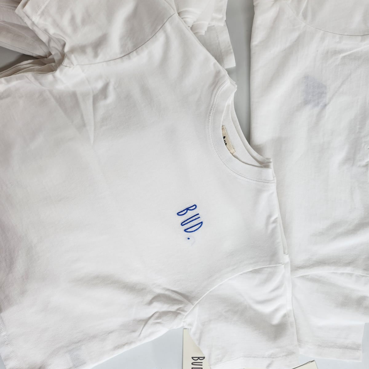 New Boxy White Tee