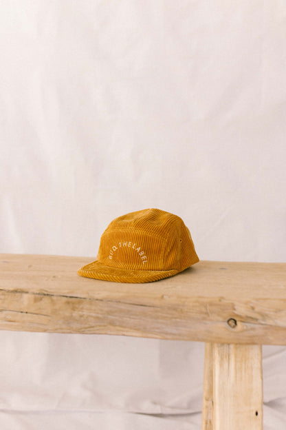 Mustard Bud. Corduroy Cap