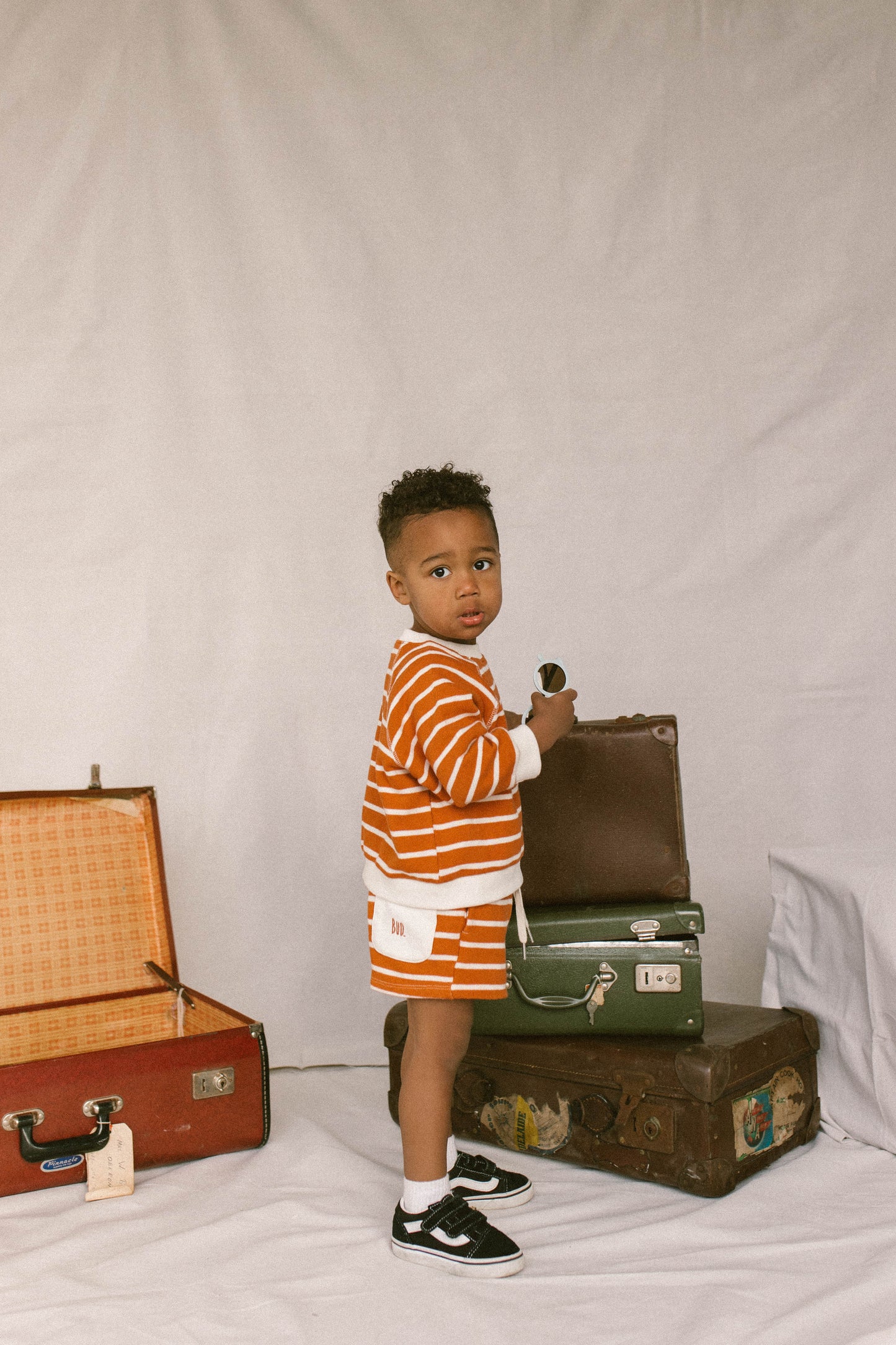Orange Stripe Jumper