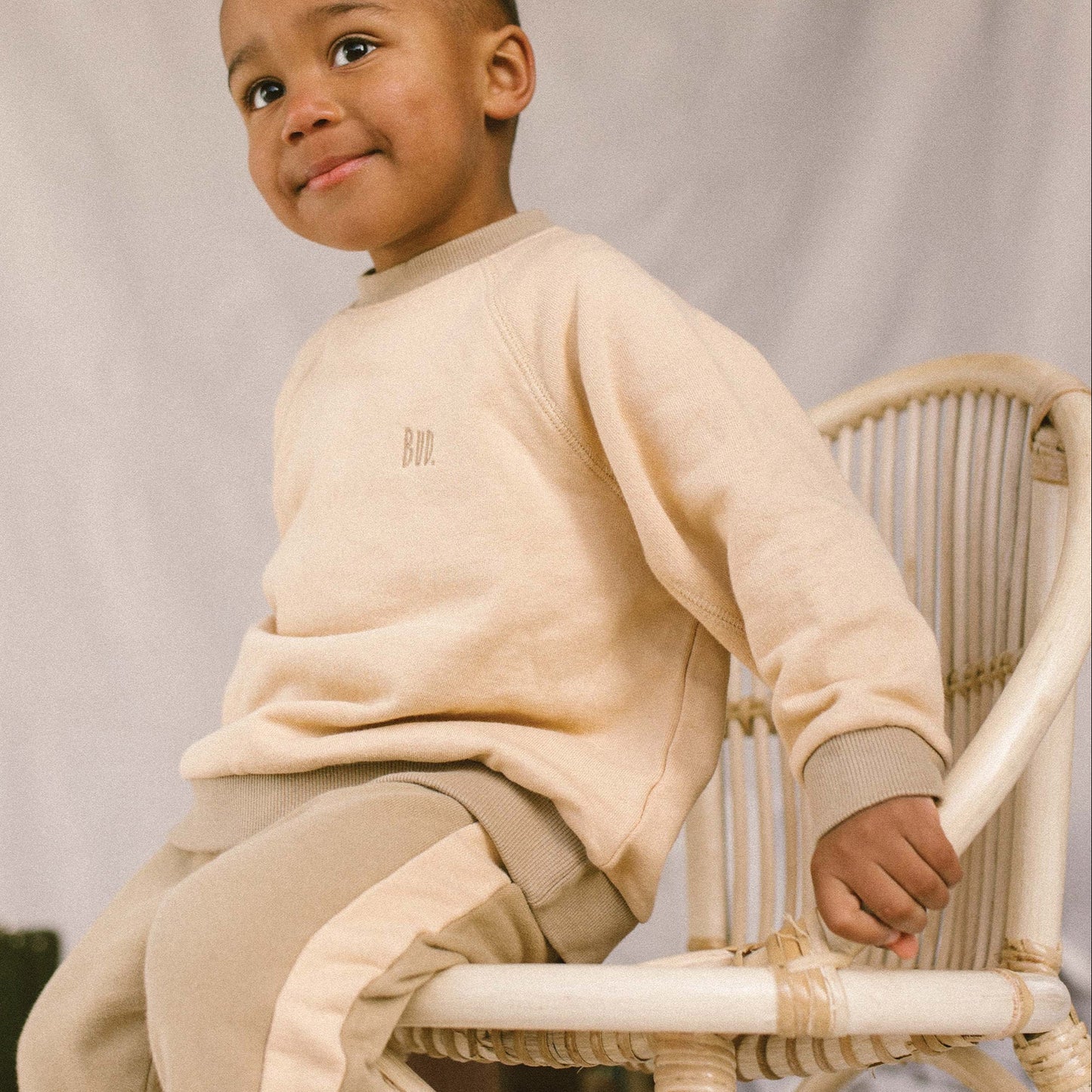 Cream and Khaki Jumper