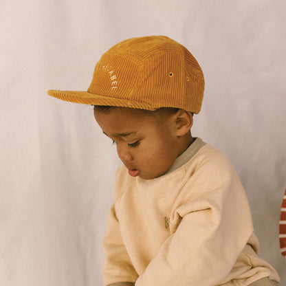 Mustard Bud. Corduroy Cap