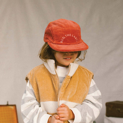Wine Bud. Corduroy Cap