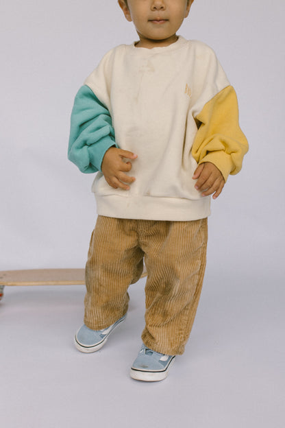 Forest Splice Fleece Cotton Jumper