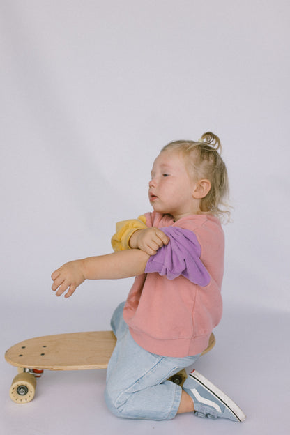 Gelato Splice Fleece Cotton Jumper