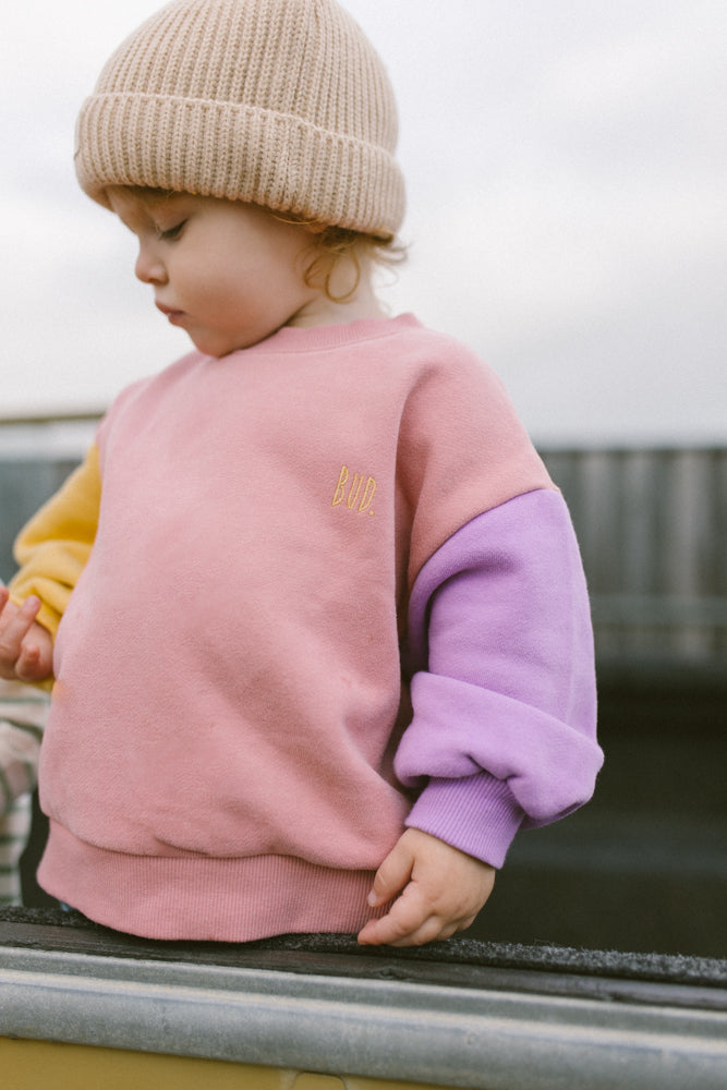 Gelato Splice Fleece Cotton Jumper