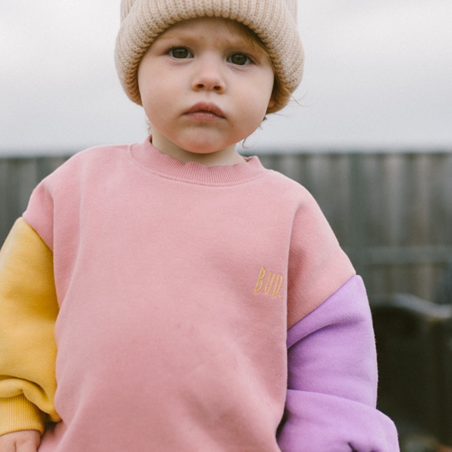 Gelato Splice Fleece Cotton Jumper