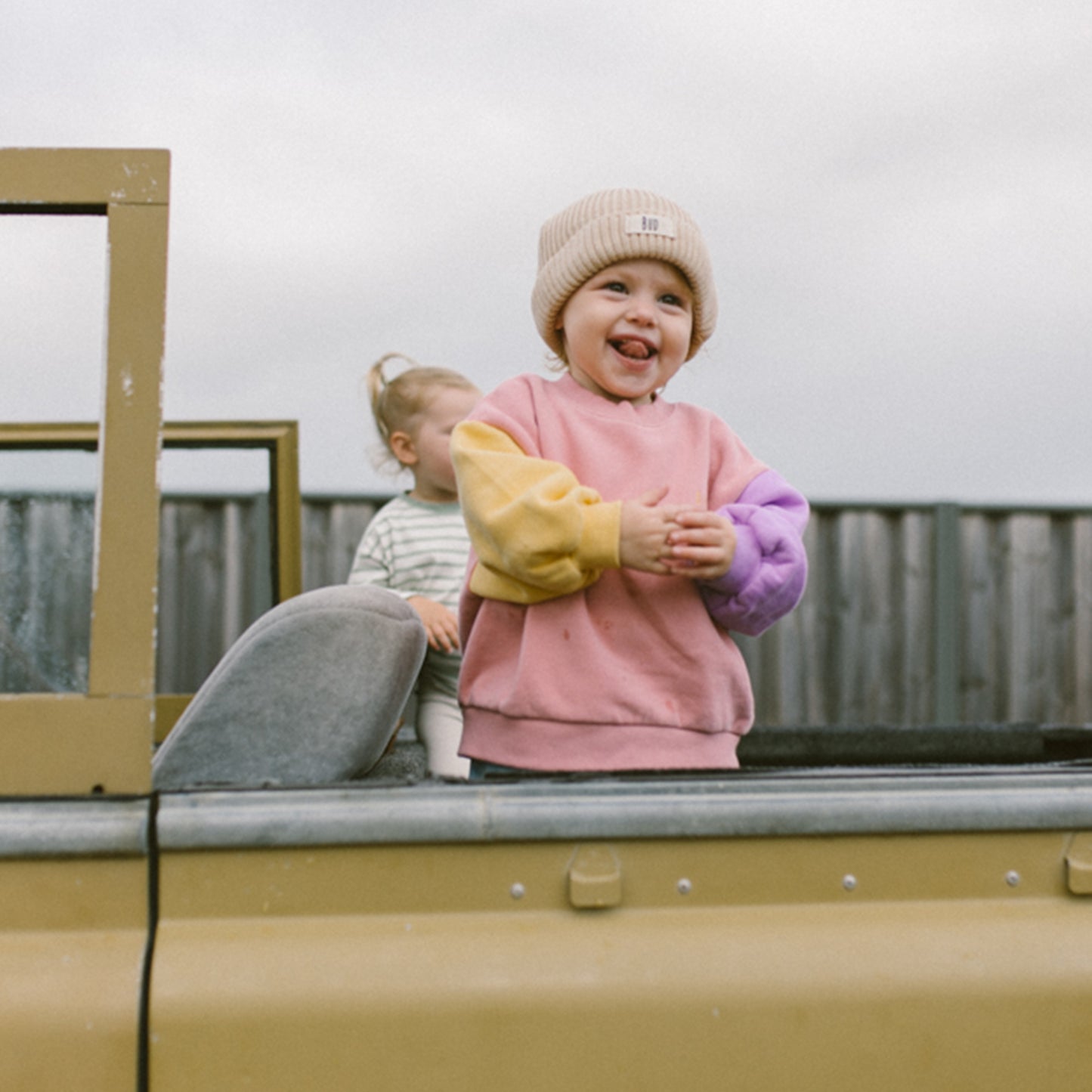 Gelato Splice Fleece Cotton Jumper