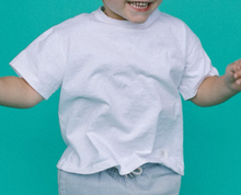 Load image into Gallery viewer, White Boxy Cotton Tee

