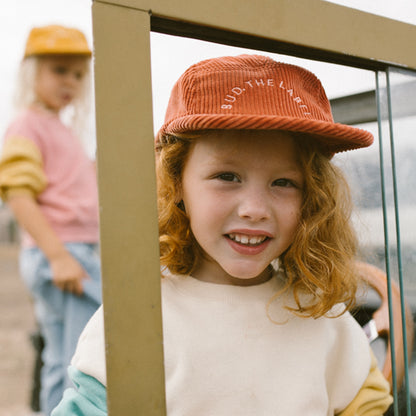 Wine Bud. Corduroy Cap